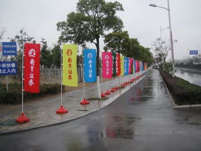 注水旗子 三角挂旗 广告彩旗 厂家直销 品质保证
