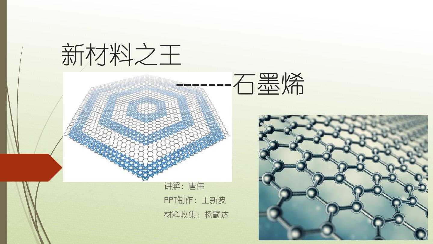新材料之王——石墨烯